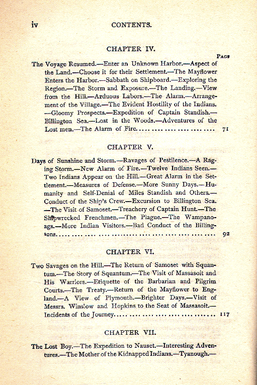 [Contents, Page 2 of 5] from Miles Standish by John S. C. Abbott