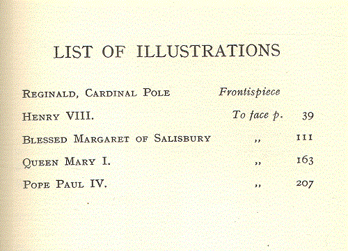 [Illustrations] from Cardinal Pole by C. M. Antony