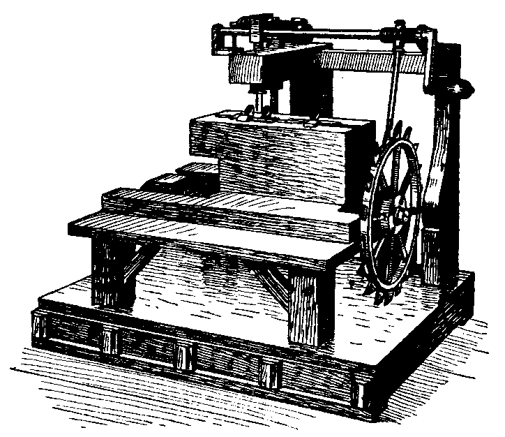 Early sewing machine