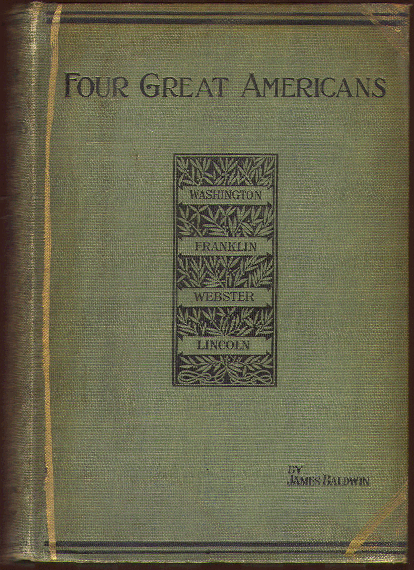 [Cover] from Four Great Americans by James Baldwin
