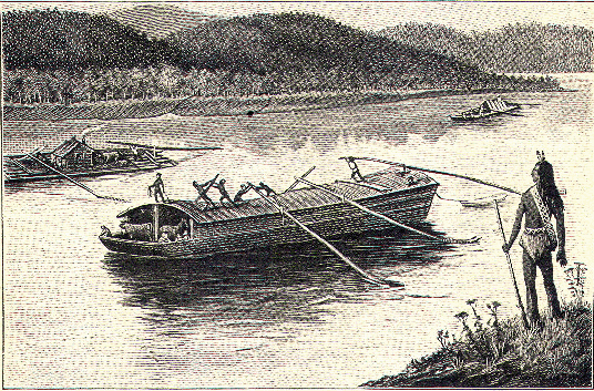 River boats on the Ohio