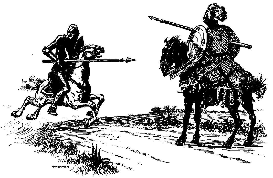 [Illustration] from Stories of Don Quixote by James Baldwin
