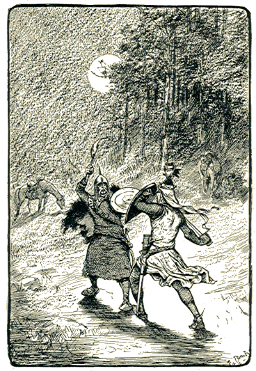 [Illustration] from The Story of Roland by James Baldwin