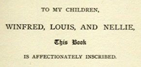 [Dedication] from The Story of Siegfried by James Baldwin