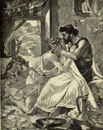Odysseus and son