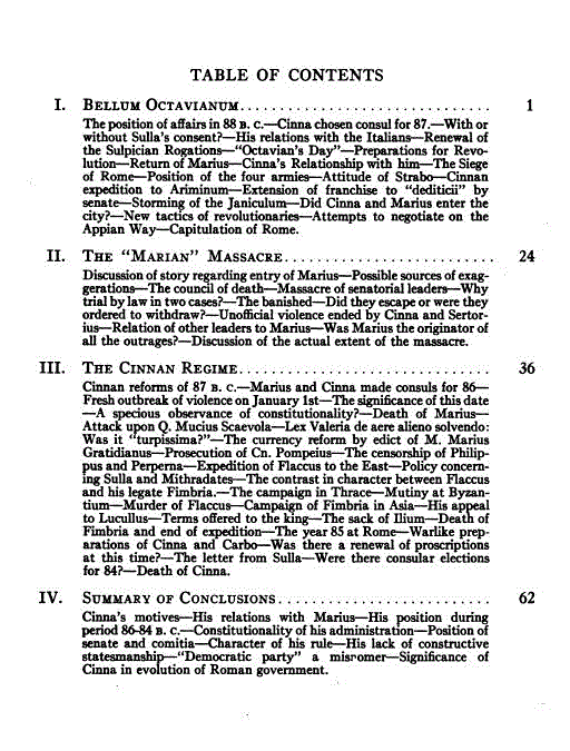 [Title Page] from Cinna and His Times by Harold Bennett