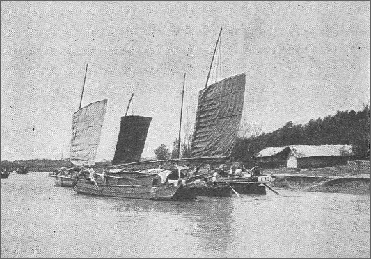 Chinese Sailboats