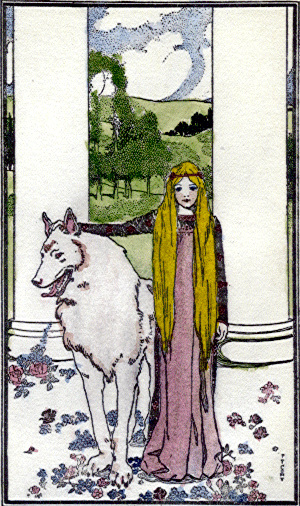 [Frontispiece] from Saints and Friendly Beasts by Abbie F. Brown