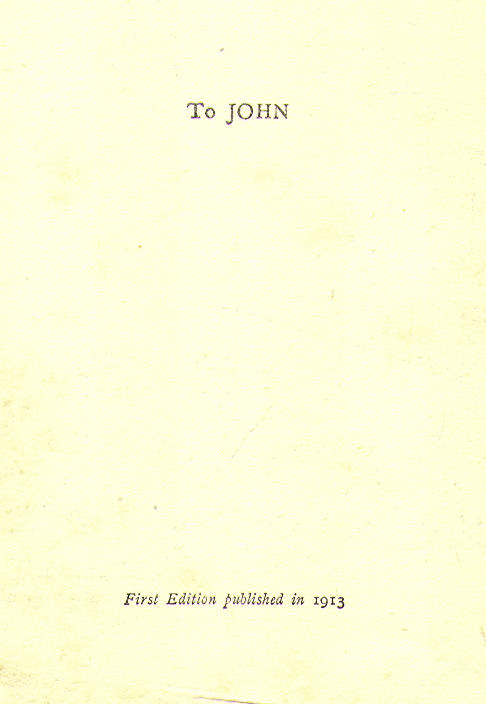 [Dedication] from Panama by Edith A. Browne