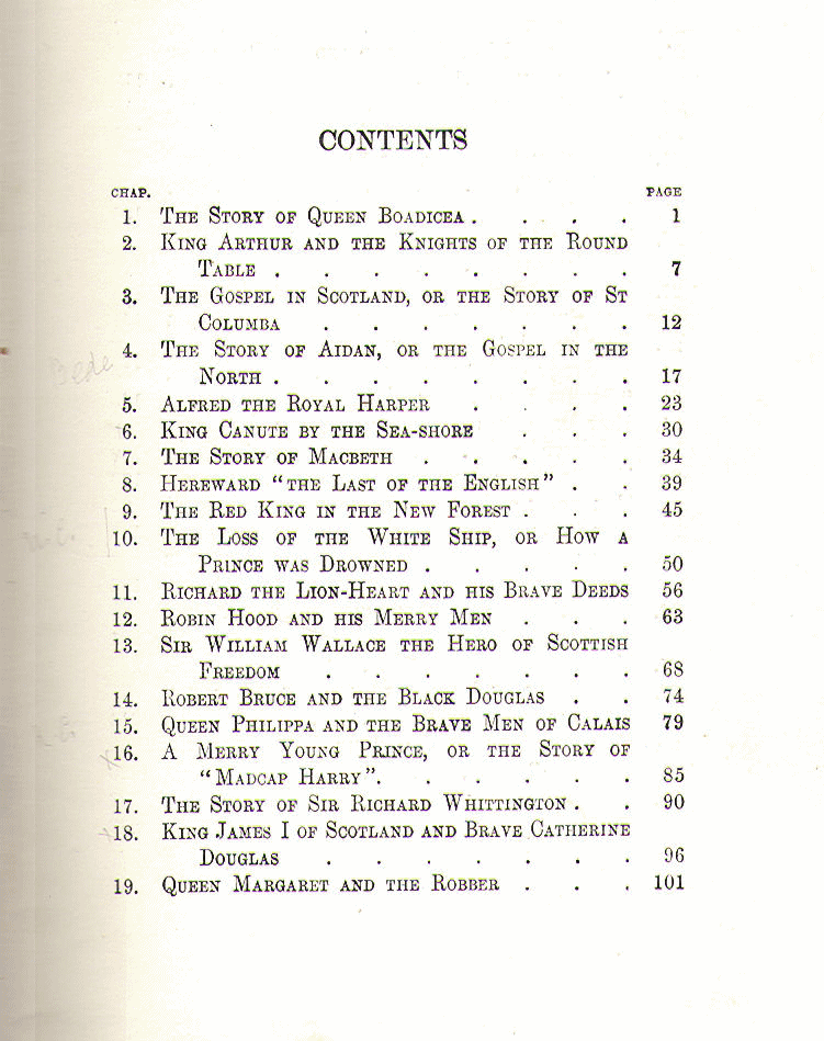 [Contents, Page 1 of 2] from Cambridge Historical Reader by Cambridge Press