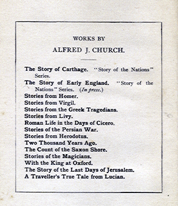 [Works by Alfred J. Church] from Three Greek Children by Alfred J. Church