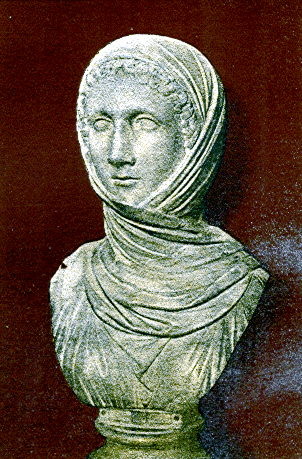 A Vestal Virgin.
