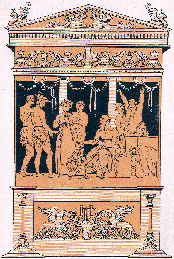 [Frontispiece] from Stories from Greek Comedians by Alfred J. Church