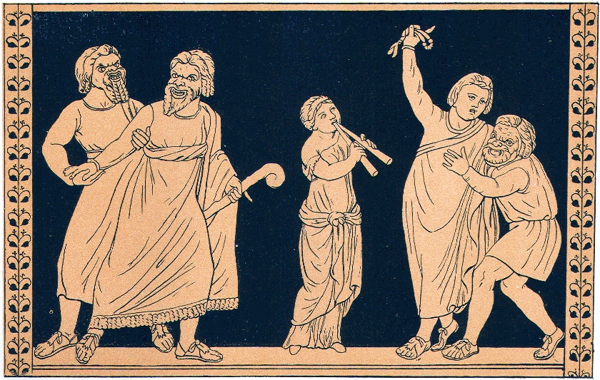 [Illustration] from Stories from Greek Comedians by Alfred J. Church