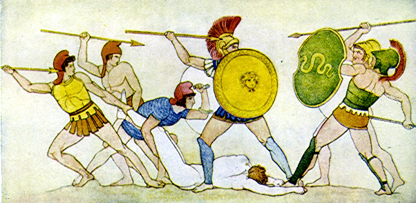 [Illustration] from Iliad for Boys and Girls by Alfred J. Church
