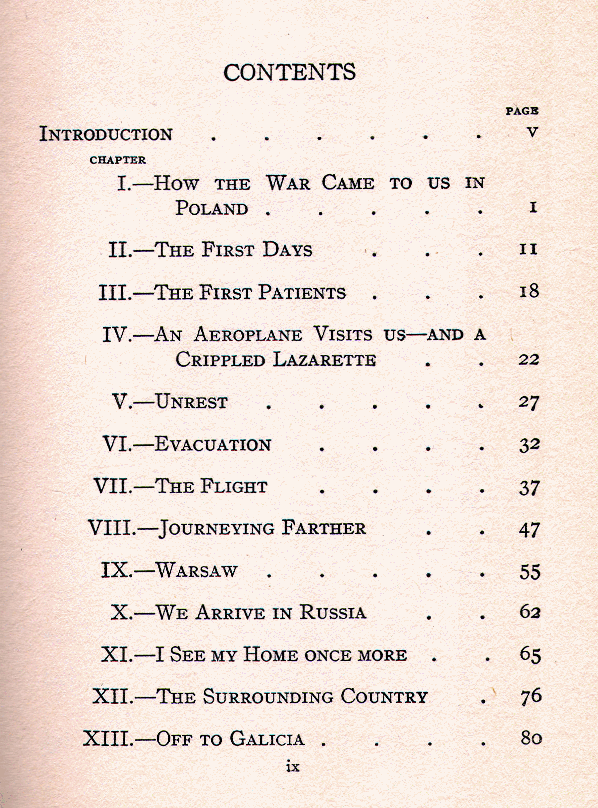 [Contents, Page 1 of 3] from Prussians Came to Poland by L. DeGozdawa