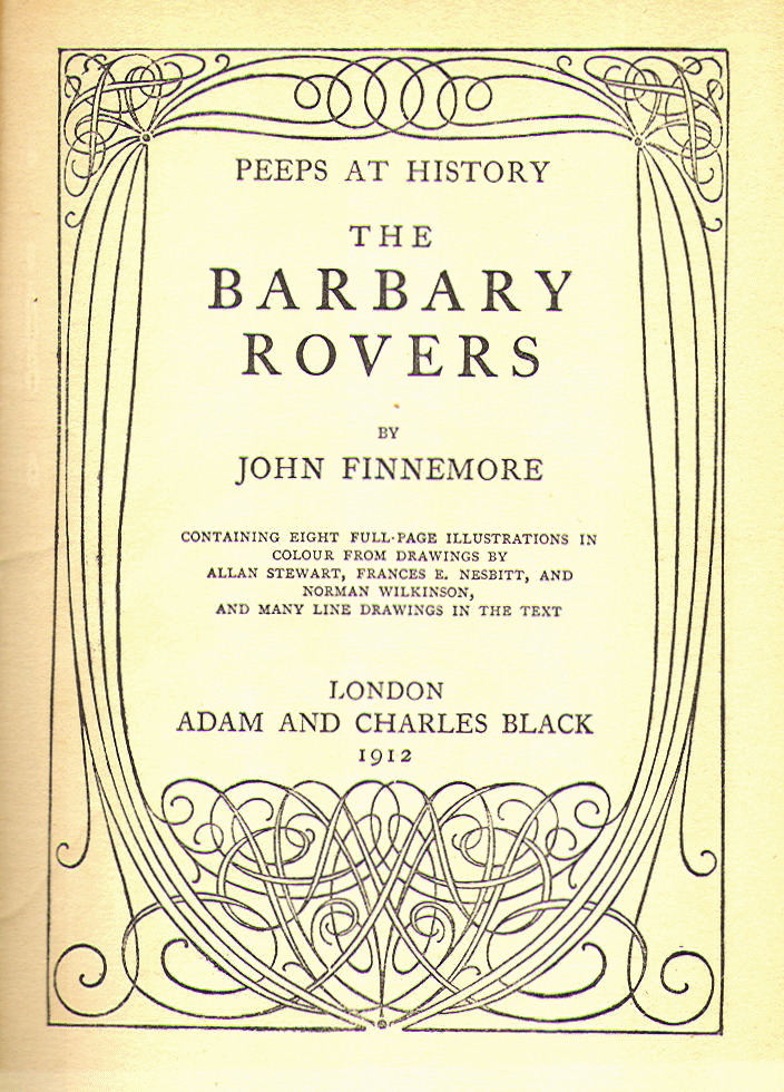 [Title Page] from Barbary Rovers by John Finnemore