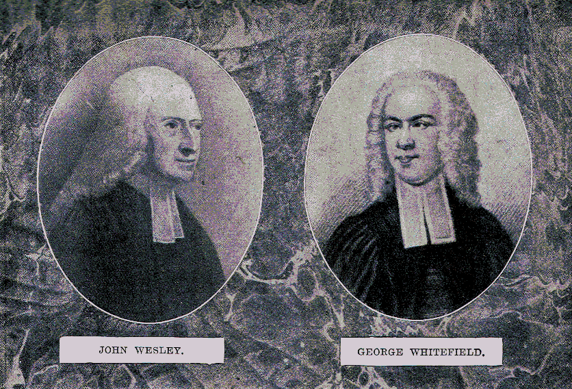 John Wesley and George Whitefield