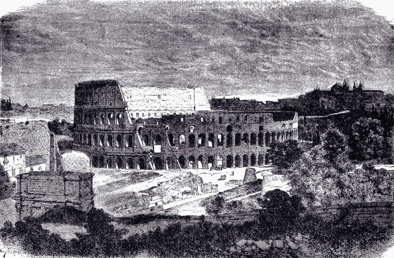 [Frontispiece] from The Story of Rome by Arthur Gilman