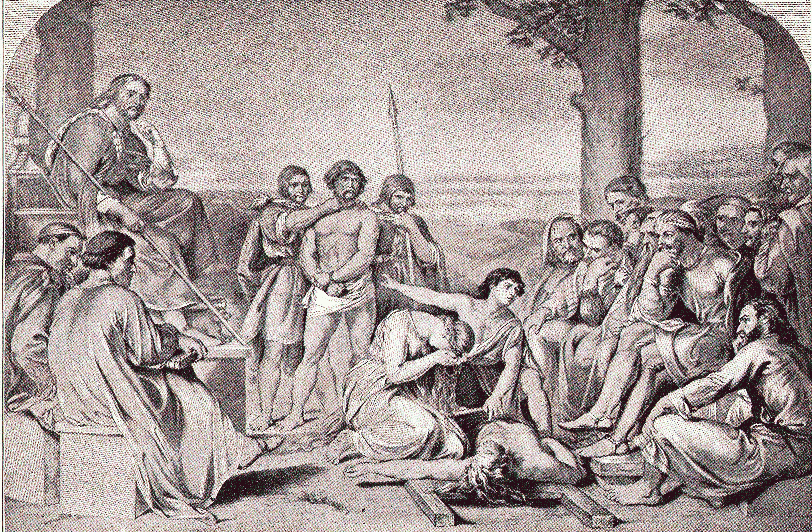 The First Trial by Jury.