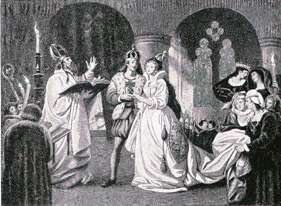 Marriage of Henry VII.