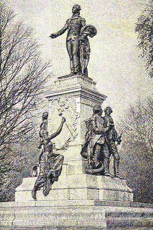 Lafayette's statue