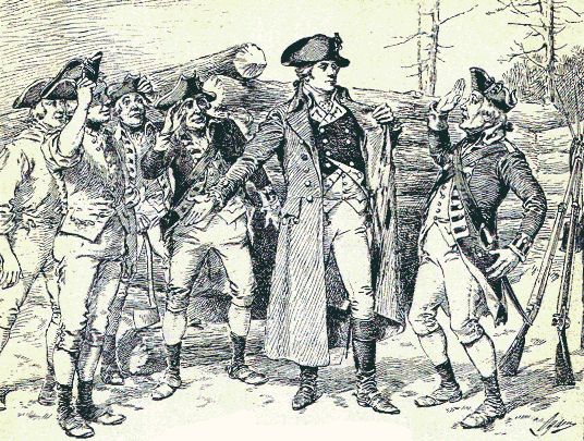 Washington and the Corporal