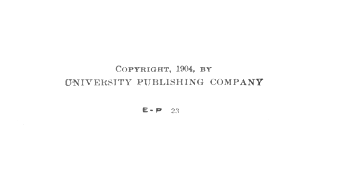 [Copyright Page] from Famous Men of Greece by John Haaren