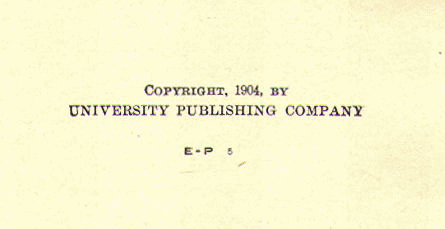 [Copyright Page] from Famous Men of the Middle Ages by John Haaren