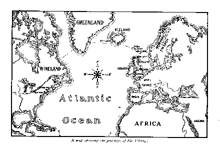[Map] from Viking Tales by Jennie Hall