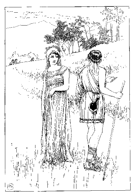 [Illustration] from Tanglewood Tales by N. Hawthorne