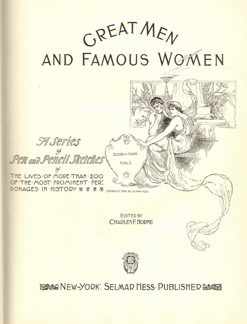 [Title Page] from Soldiers and Sailors by C. F. Horne