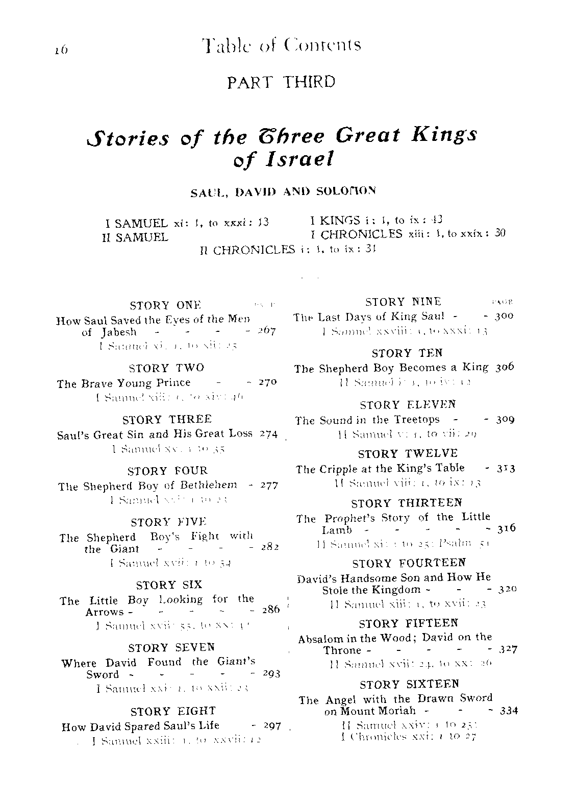 [Contents Page 4 of 10] from The Story of the Bible by Jesse Hurlbut