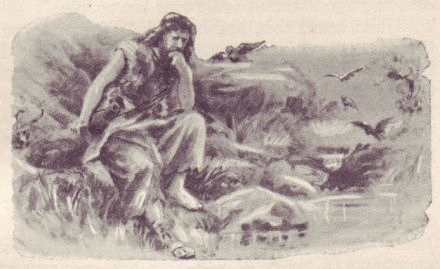 John the Baptist in the wilderness