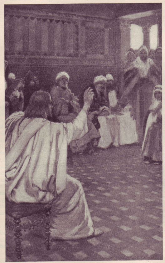 Jesus teaching at Nazareth