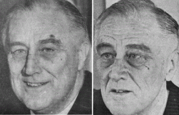 [F.D.R. Portrait] from The Strange Death of FDR by Emanuel Josephson