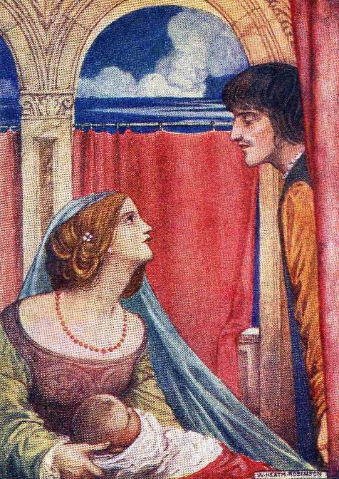 [Illustration] from Stories from Chaucer by Janet Kelman
