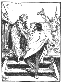 [Illustration] from Blue Fairy Book by Andrew Lang