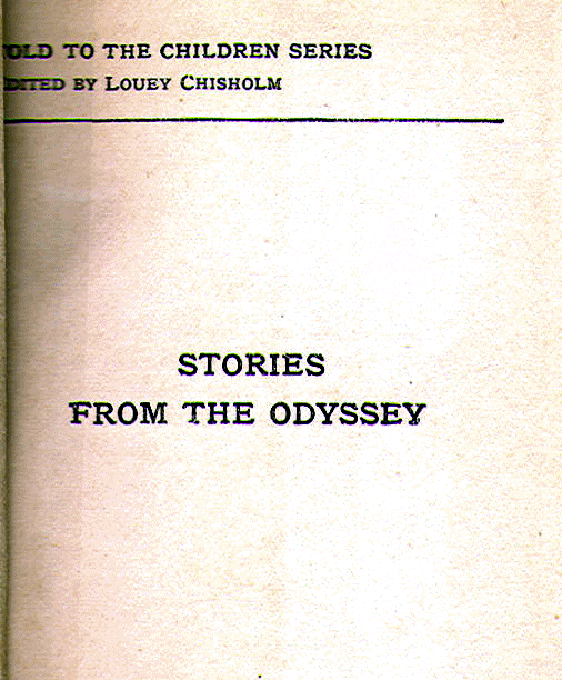 [Series Page] from Stories from the Odyssey by Jeanie Lang