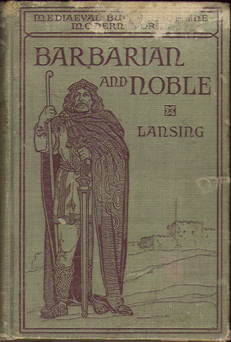 [Book Cover] from Barbarian and Noble by Marion Lansing