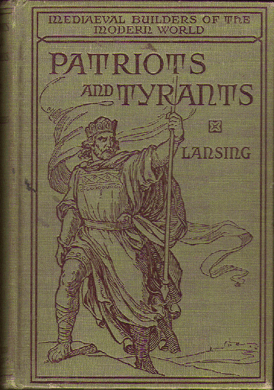 [Book Cover] from Patriots and Tyrants by Marion Lansing