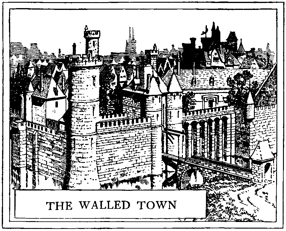 Walled town