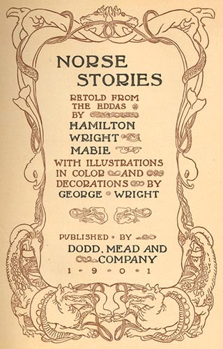 [Title Page] from Norse Stories from the Eddas by H. W. Mabie