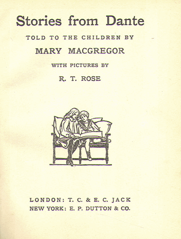 [Title Page] from Stories from Dante by Mary Macgregor