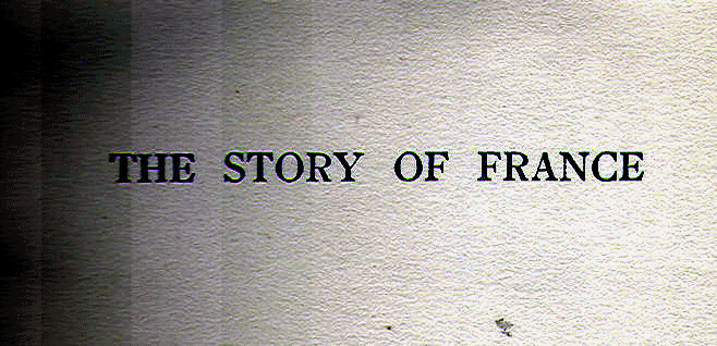 [Cover Page] from The Story of France by Mary Macgregor
