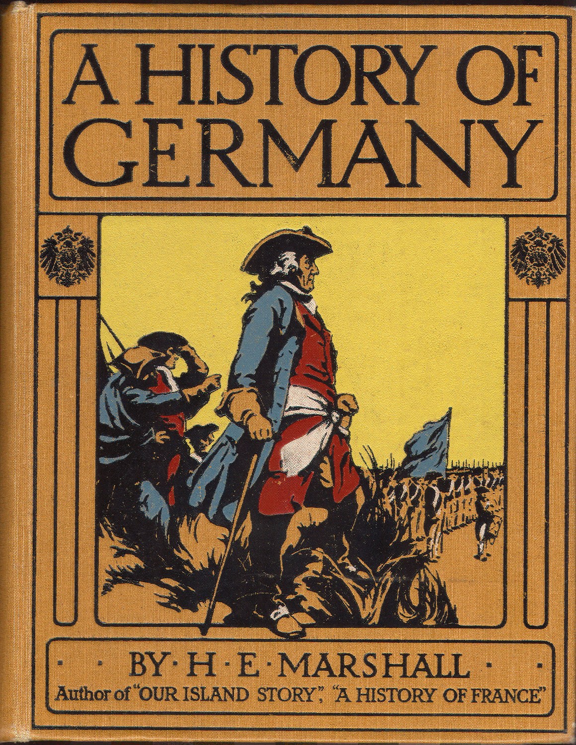 [Book Cover] from History of Germany by H. E. Marshall