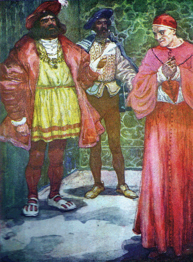Henry VIII and Wolsey