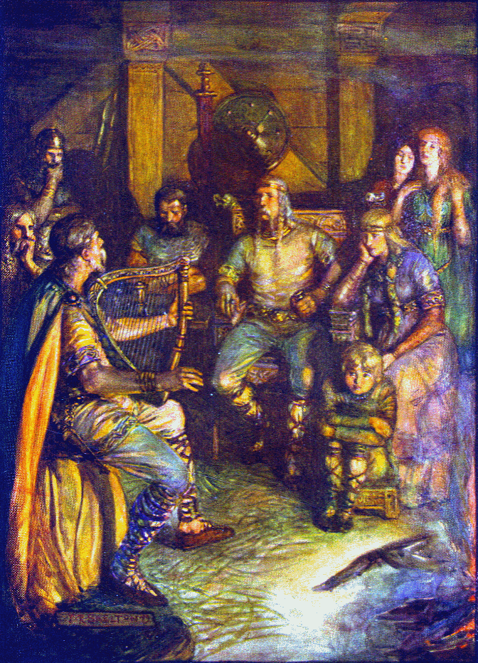 Welsh minstrels