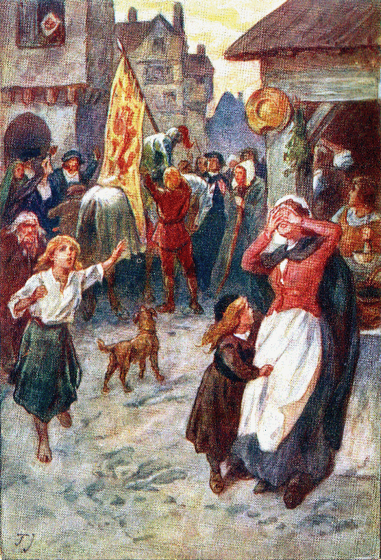 [Frontispiece] from Peeps at History - Scotland  by G. E. Mitton