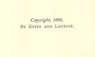 [Copyright Page] from Stories of the French Revolution by Walter Montgomery